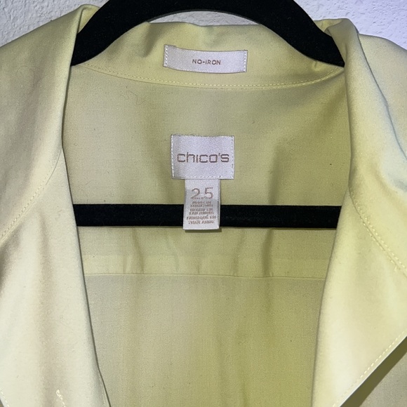Lime yellow Button down shirt - Picture 2 of 4